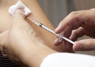 Injections sous cutanées, intra-musculaires, intra-veineuses Rives